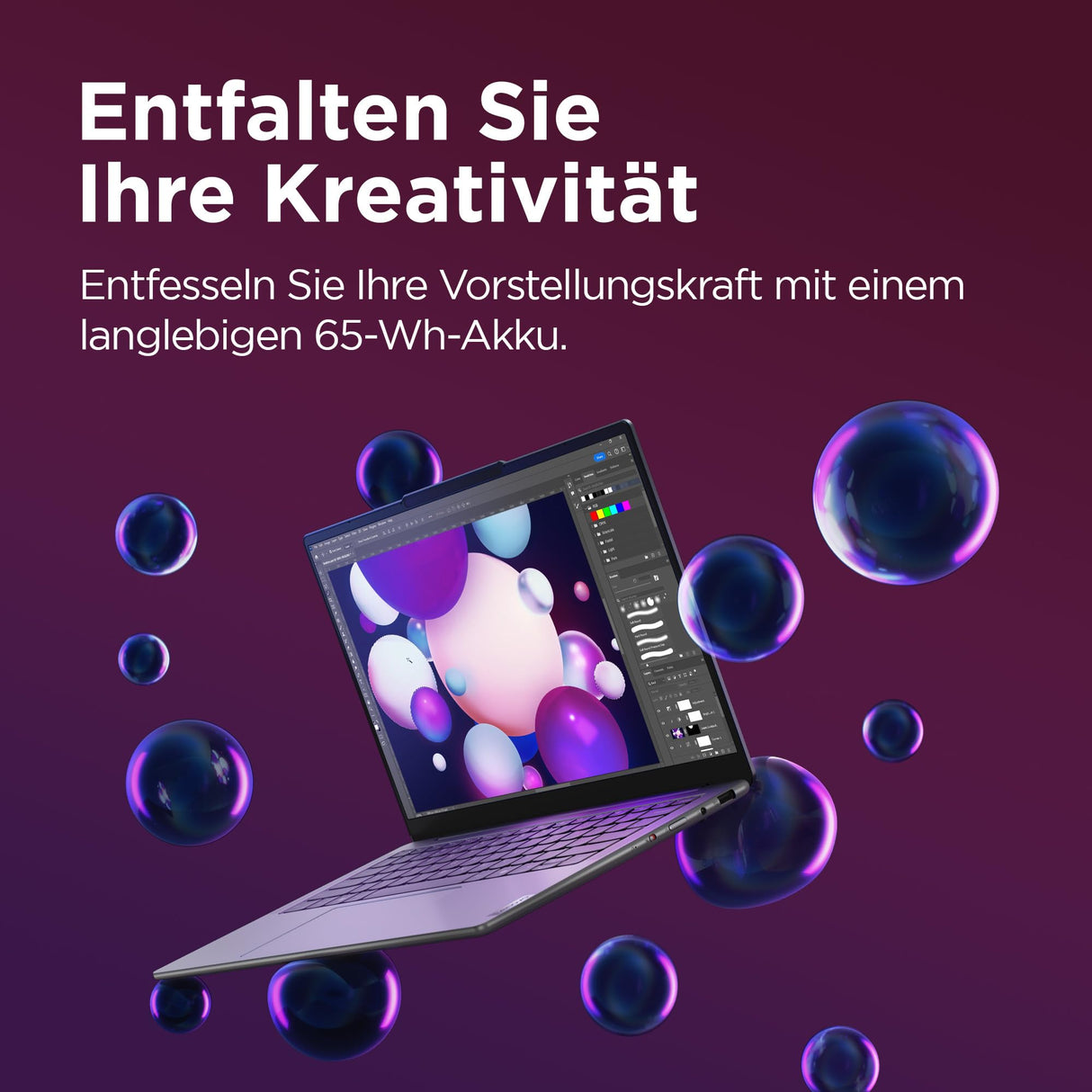 Lenovo Yoga Slim 7 14IMH9 Intel Core Ultra 7 155H Ordinateur portable 35,6 cm (14") WUXGA 32 Go LPDDR5x-SDRAM 1 To SSD