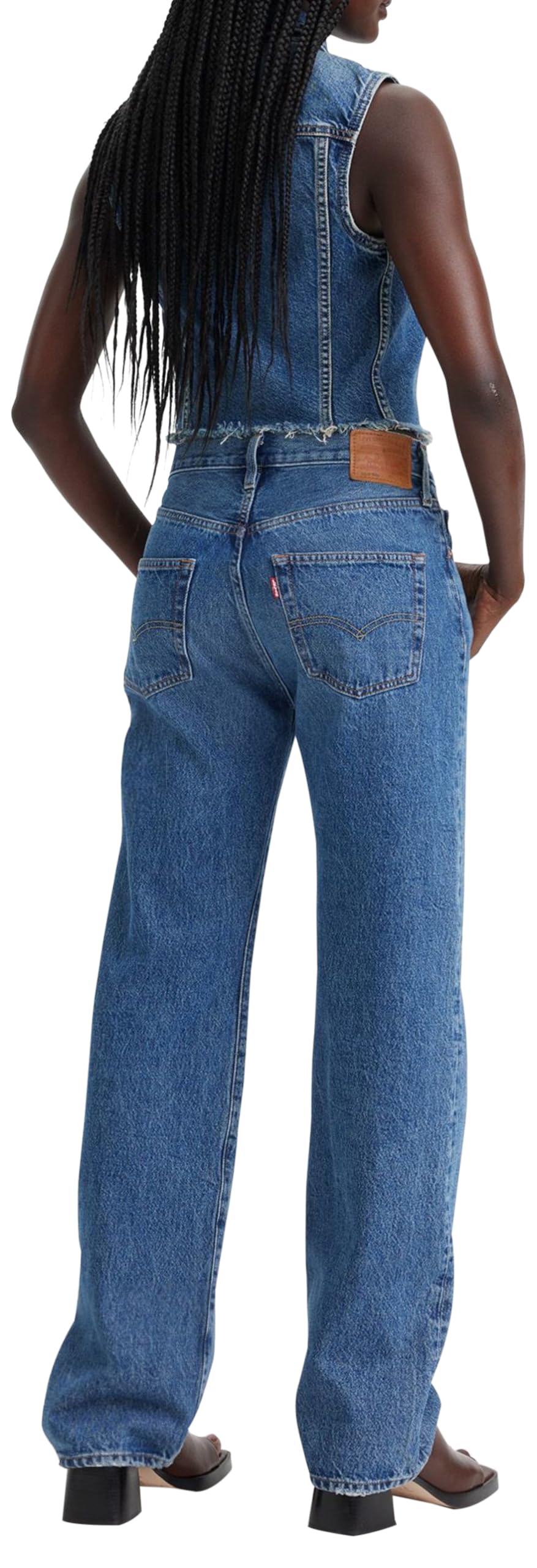 Levi's 501 90's Vaqueros, Not My News Channel, 33W / 30L para Mujer
