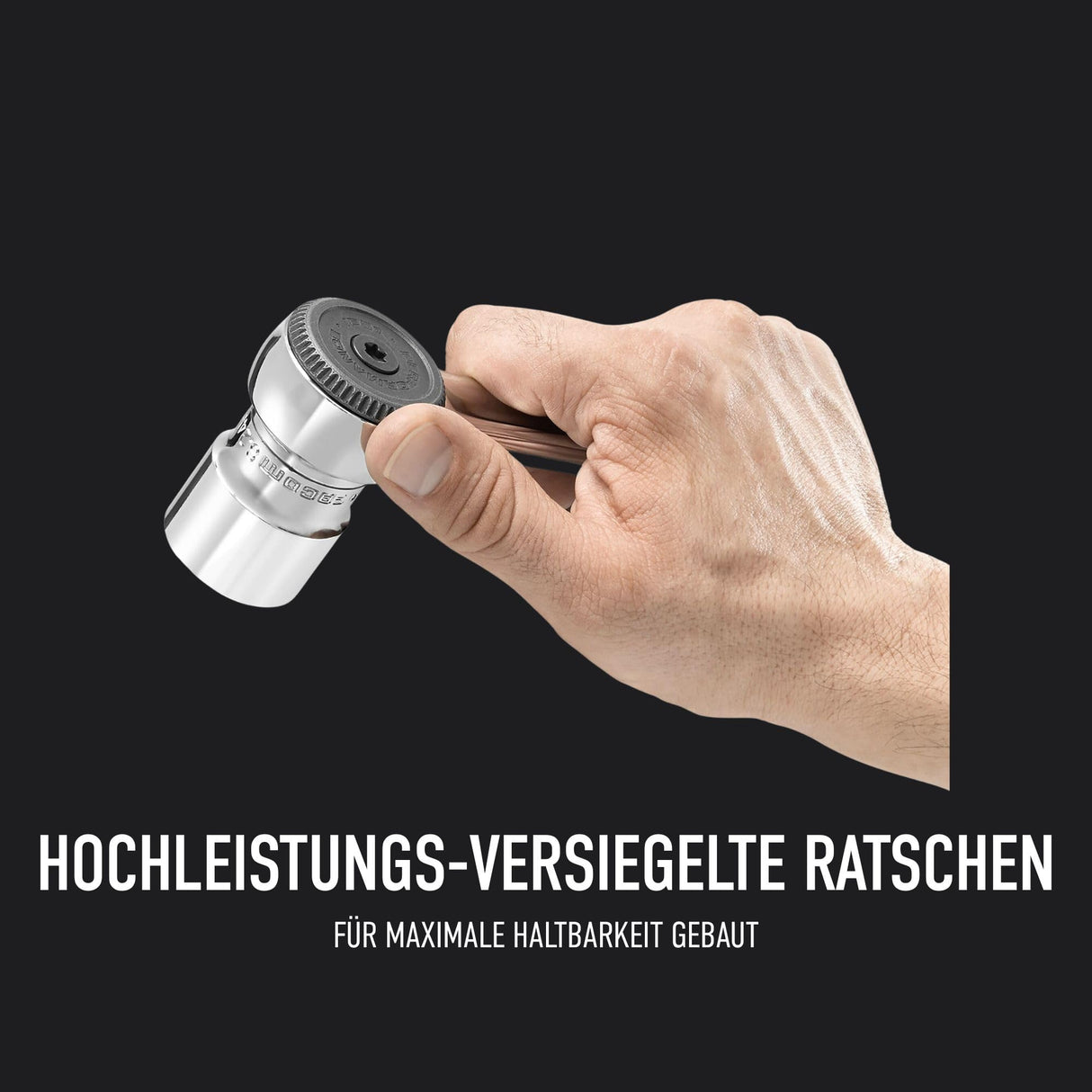 FACOM Juego de Llaves de Vaso y Puntas 1/4” y 1/2”, 58 Piezas, Carracas Selladas, MBOX, RS.161-2