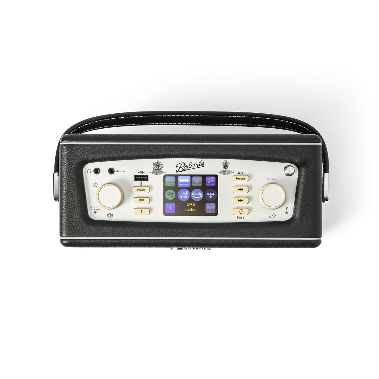 Roberts Revival iStream 3L Platinum Special Edition Dab+/FM/Bluetooth/WiFi - Radio portátil, Color Negro y Plateado