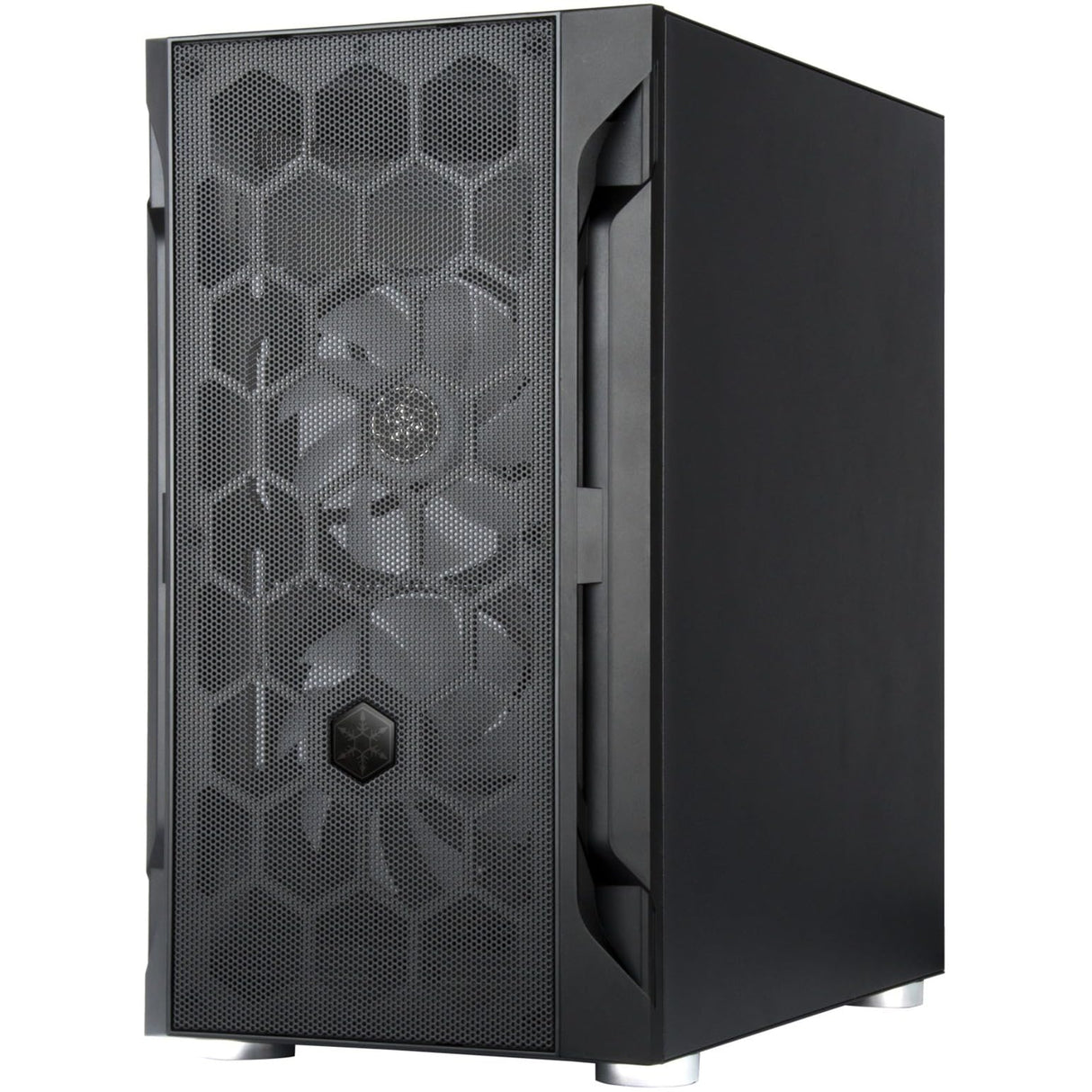 Silverstone Fara H1M Pro, Chasis Gaming Micro-ATX Elegante y Diferente con iluminación ARGB, SST-FAH1MB-PRO