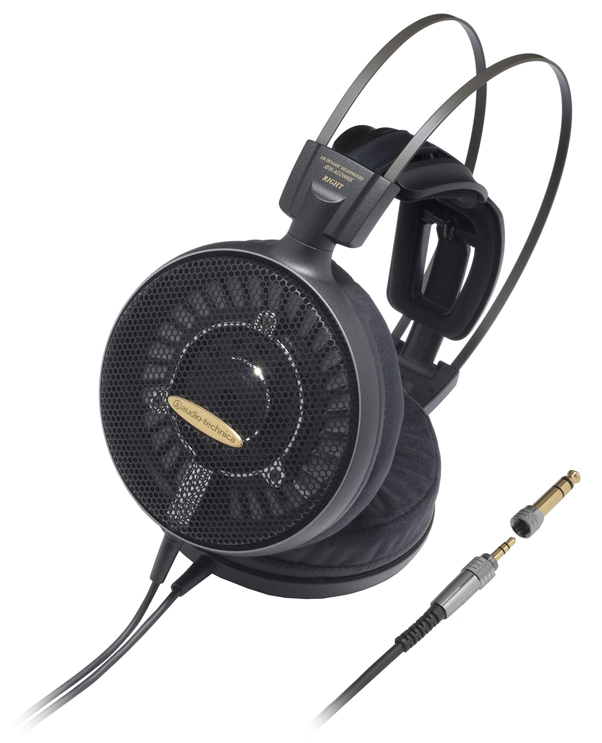 Audio-Technica ATH-AD2000X - Auriculares de alta fidelidad abiertos, color negro
