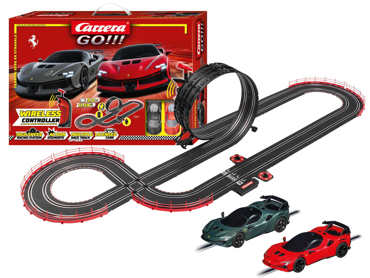 Carrera - 20062578 GO Potencia del superdeportivo Ferrari, Inalámbrico