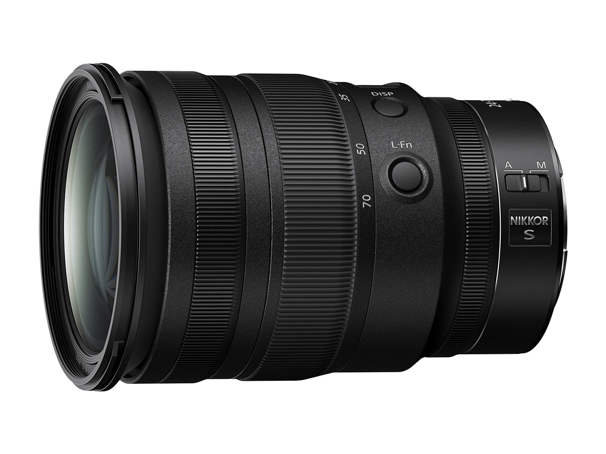 Nikon Objetivo Nikkor Z 24-70 mm f/2.8 S, para Nikon Z Serie S Zoom Estándar, Profesional, Negro