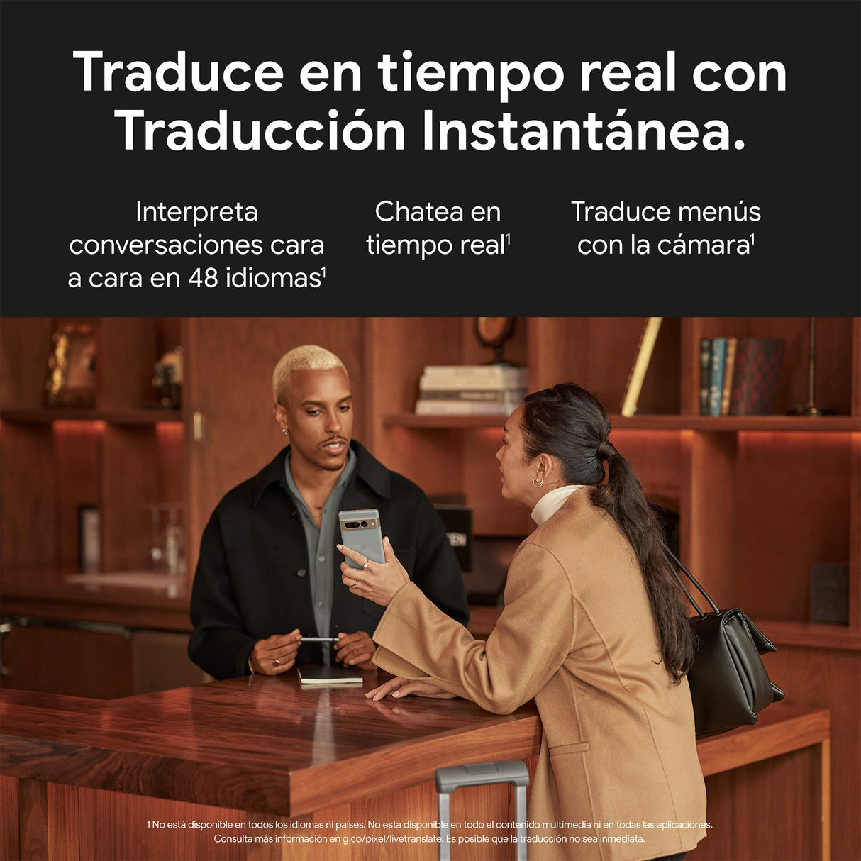 Google Pixel 7 Pro - Teléfono móvil 5G Android libre con teleobjetivo, objetivo gran angular y batería de 24 horas de duración - 128 GB, Nieve