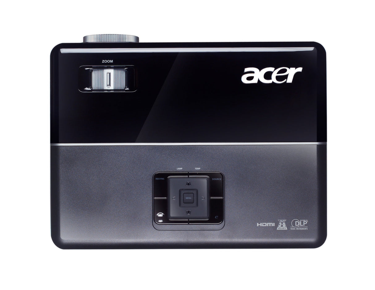 Acer P1200 - Proyector (2600 lúmenes ANSI, DLP, XGA (1024x768), 3000 h, 180 W, 4000 h)