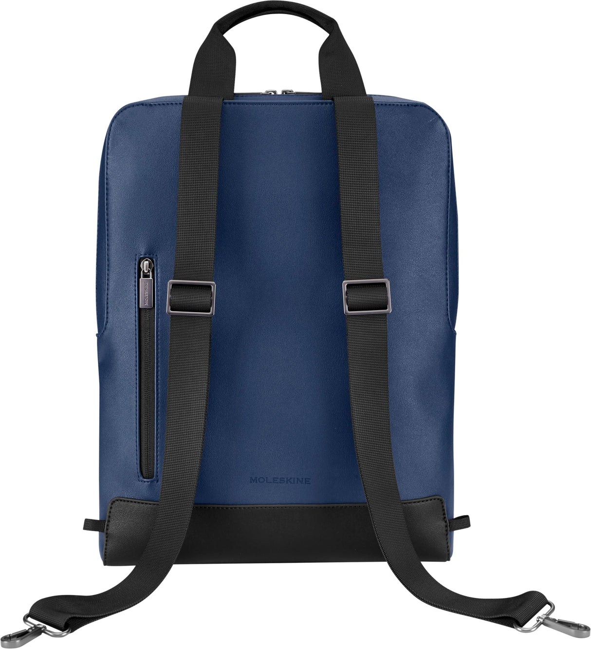 Moleskine Bolsa Vertical para Dispositivos, Colección Classic, Mochila Compatible ConTablet, iPad, Laptop hasta 15 Pulgadas, Dimensiones 29 x 39 x 6 cm, Color Azul Zafiro
