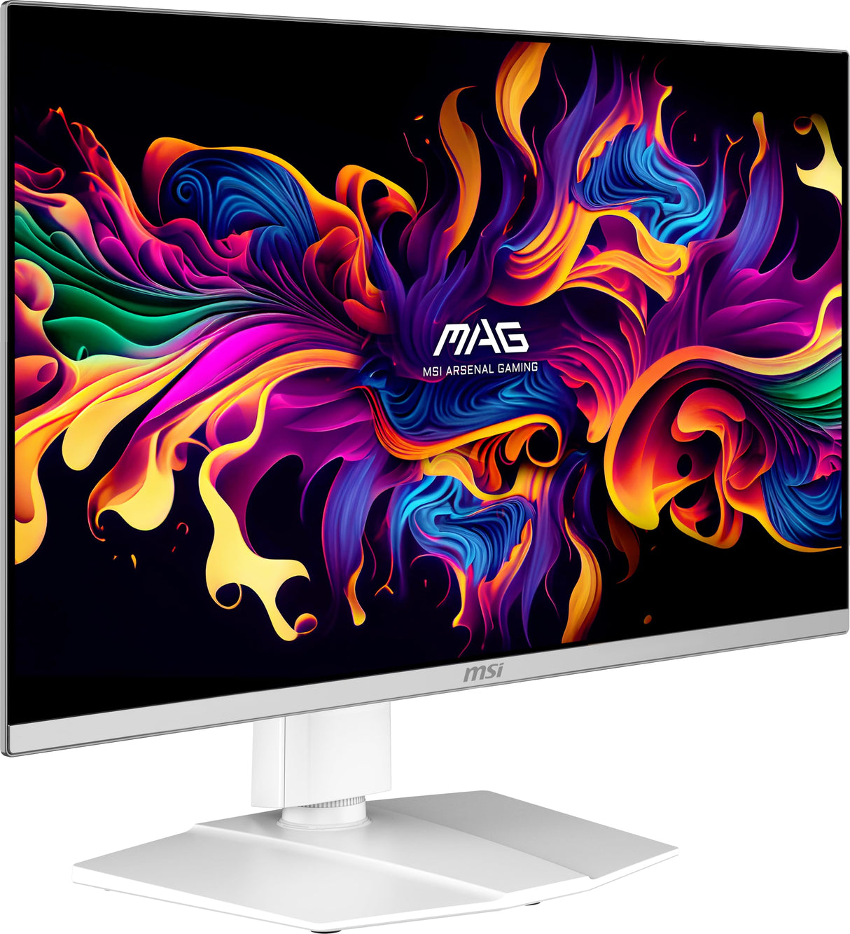 MSI mag 272QPW QD-OLED X28 27-Inch WQHD, Monitor Gaming, 2560x1440 Quantum Dot OLED Panel, 280Hz, 0.03ms, DisplayHDR True Black 400, HDMI 2.1, DP 1.4a, USB C 15WPD, Blanco