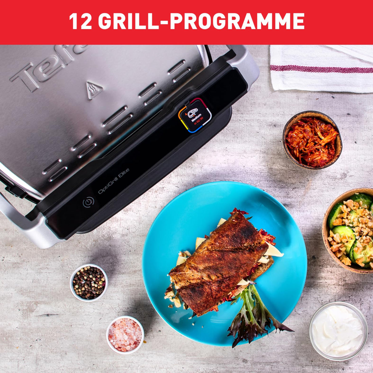 Tefal Grill Optigrill Elite