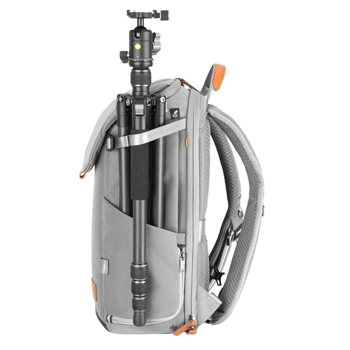 VANGUARD Veo City B42 GY - Mochila para cámara DSLR y Mirrorless con compartimento para portátil