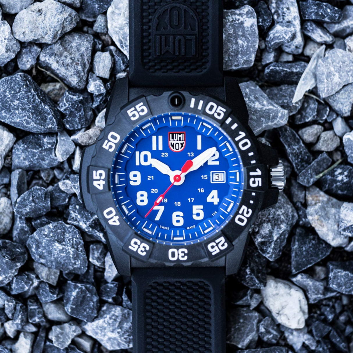 Luminox Reloj Analógico para Unisex Adulto de Automático con Correa en Cucho XS.3503.F