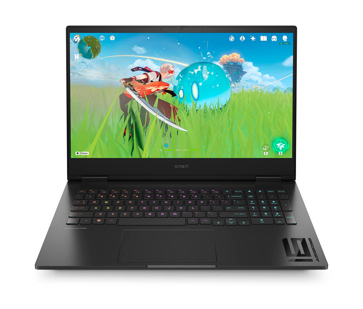 HP OMEN 16-xd0000sf PC Portable Gaming 16,1" FHD IPS (Ryzen 7-7840HS, RAM 16 GB, SSD 512 GB, NVIDIA GeForce RTX 4060 8GB, AZERTY, Windows 11 Familia) Negro sombreado