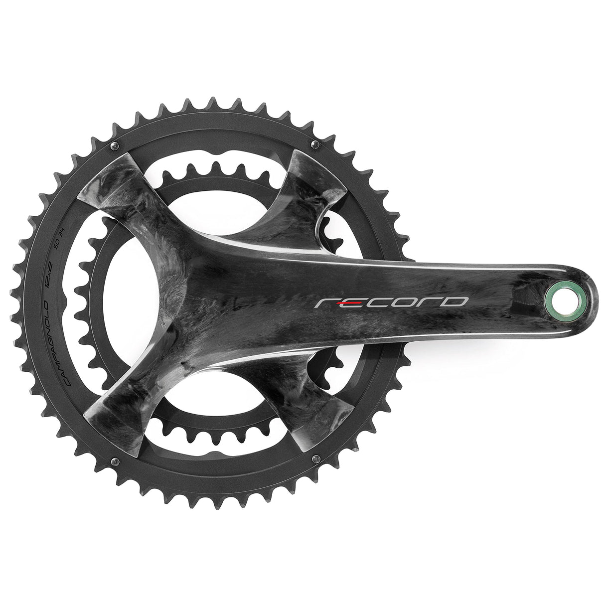 Campagnolo 51115 Platos y Bielas, Unisex, Negro, Talla Única