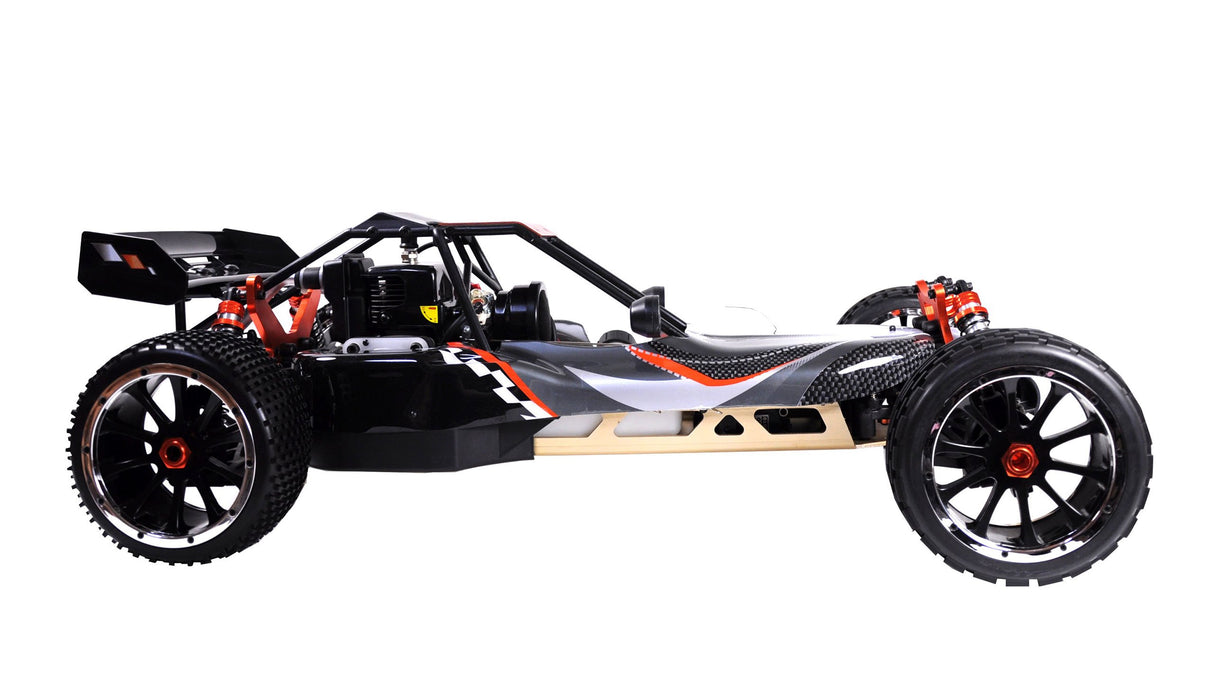 Amewi, Unisex, Pitbull X 1:5 RC Modelo Coche Gasolina Buggy tracción Trasera (2WD) RTR 2,4 GHz