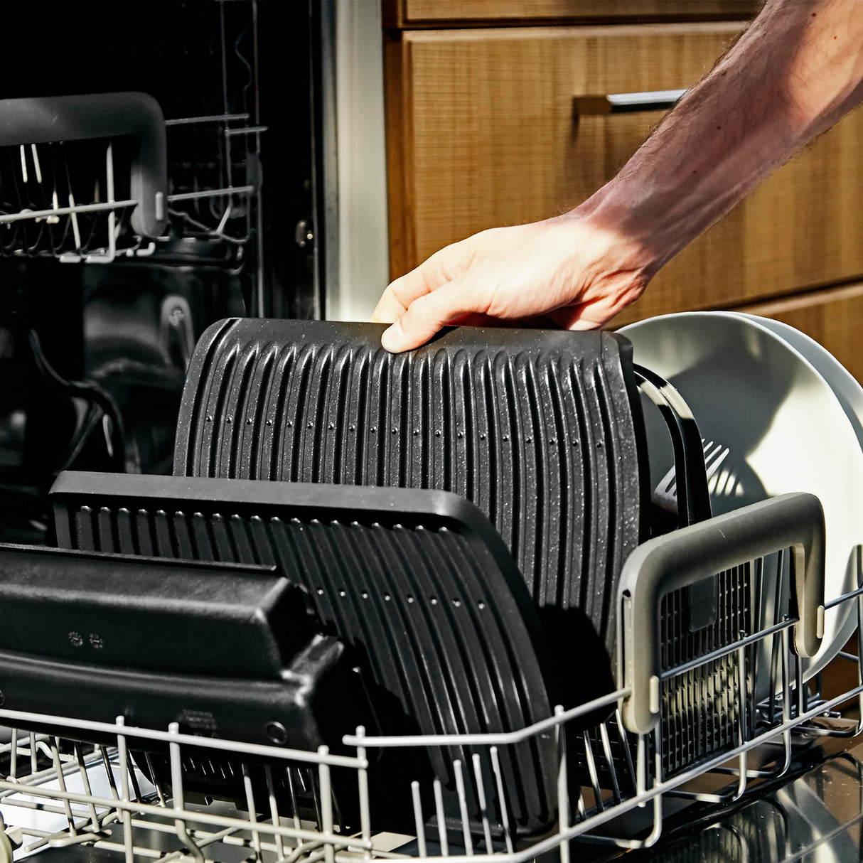 Tefal OptiGrill Elite XL GC760812 - Barbacoa de contacto con 16 programas, pantalla digital con indicador de cocción, placas XL desmontables, parrilla eléctrica, color negro