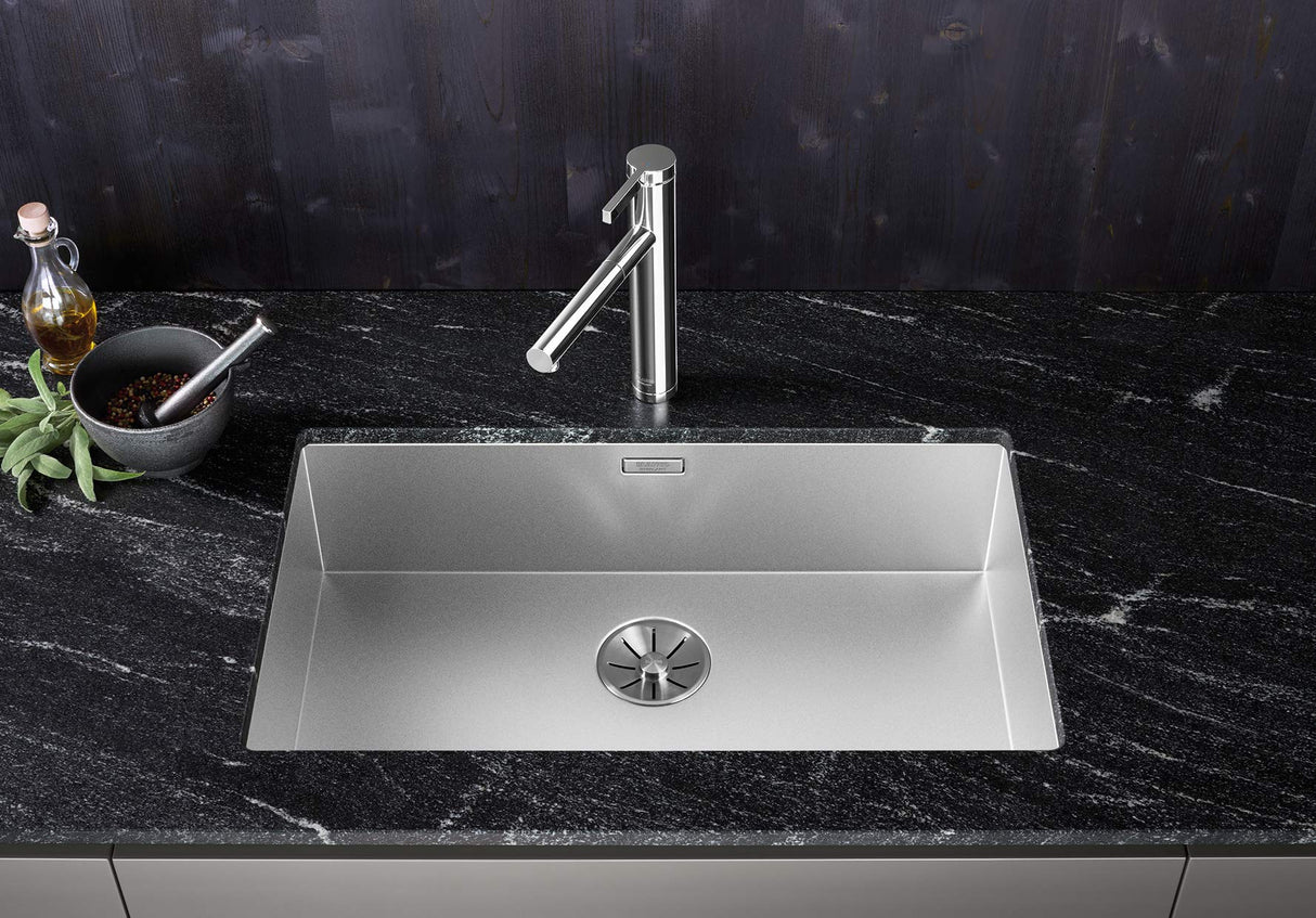 Blanco 521560 | Fregadero de cocina de acero inoxidable ZEROX 700-U |Color : acero durinox