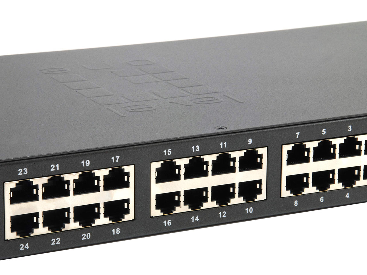 LevelOne Conmutador 24x FE FGP-2601 2xGE 380 W