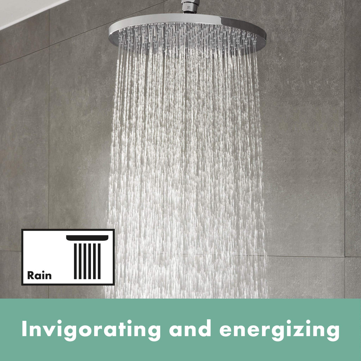 Hansgrohe Crometta S 240 27958000 - Juego de ducha empotrable 7 en 1 con alcachofa de ducha y manguera de ducha (incluye base y soportes), color cromado