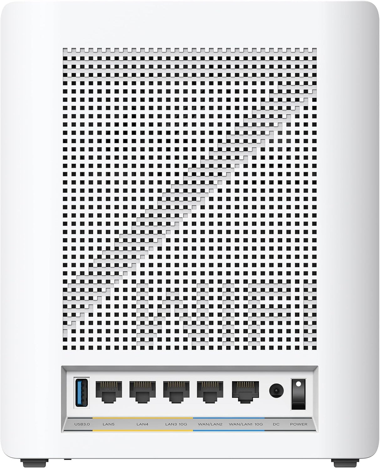 ASUS ZenWiFi BQ16 White 1-Pack - Sistema WiFi 7 Cuatribanda BE25000 (802.11be) en Malla, Ancho de Banda de 320 MHz y 4096-QAM, Dos Puertos 10G, WAN de Reserva, Seguridad de Red y Compatible con AiMesh
