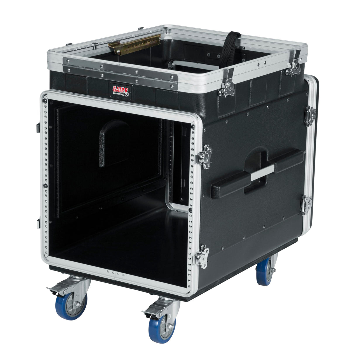 Gator Cases Rack de Consola Moldeado ATA Ligero; 12U Pop-Up Superior y 10U Lateral (GRC-12X10 PU)