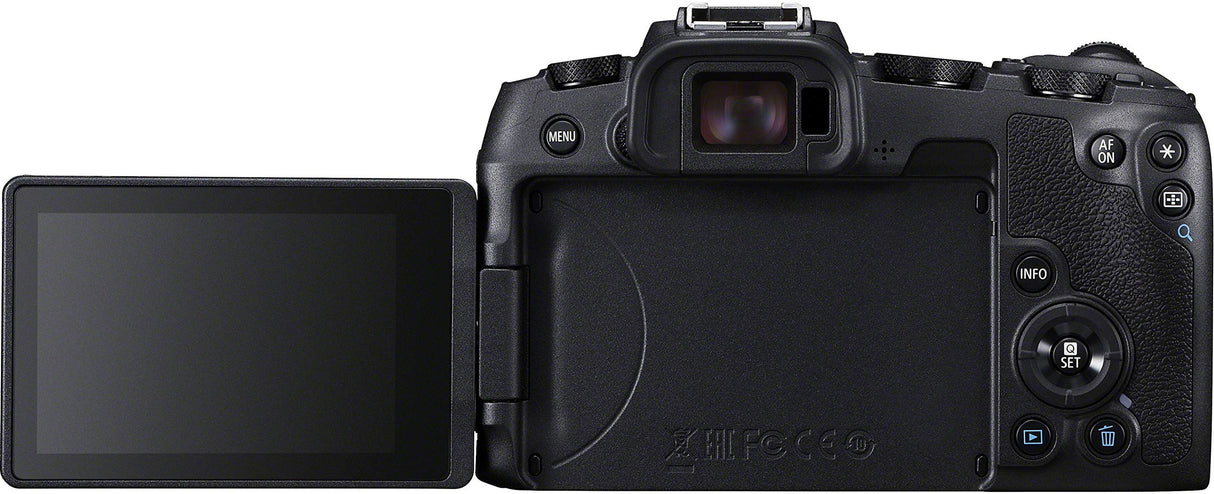 CANON EOS RP Cámara Mirrorless Body, Cámara Evil Full Frame (26,2 MP) -5 EV, Vídeo 4K 25fps, Dual Pixel CMOS AF, Pantalla Táctil de Ángulo Variable, Negro