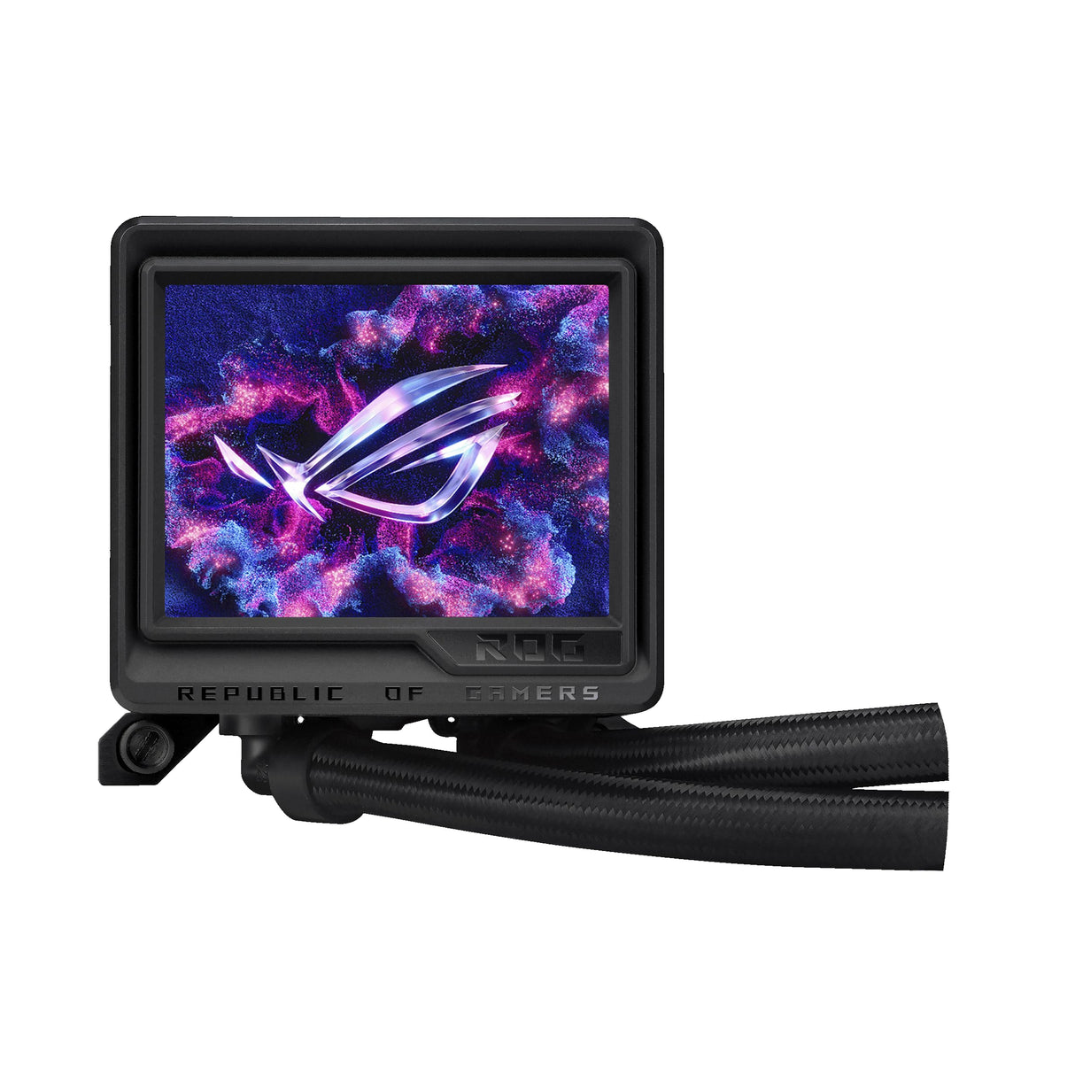 ASUS ROG Ryujin III 360 ARGB Extreme - Sistema de refrigeración AiO con Bomba Asetek Gen8 V2, Ventiladores magnéticos Reforzados, LCD de 3.5'', monitorización del Hardware y GIF Personalizados