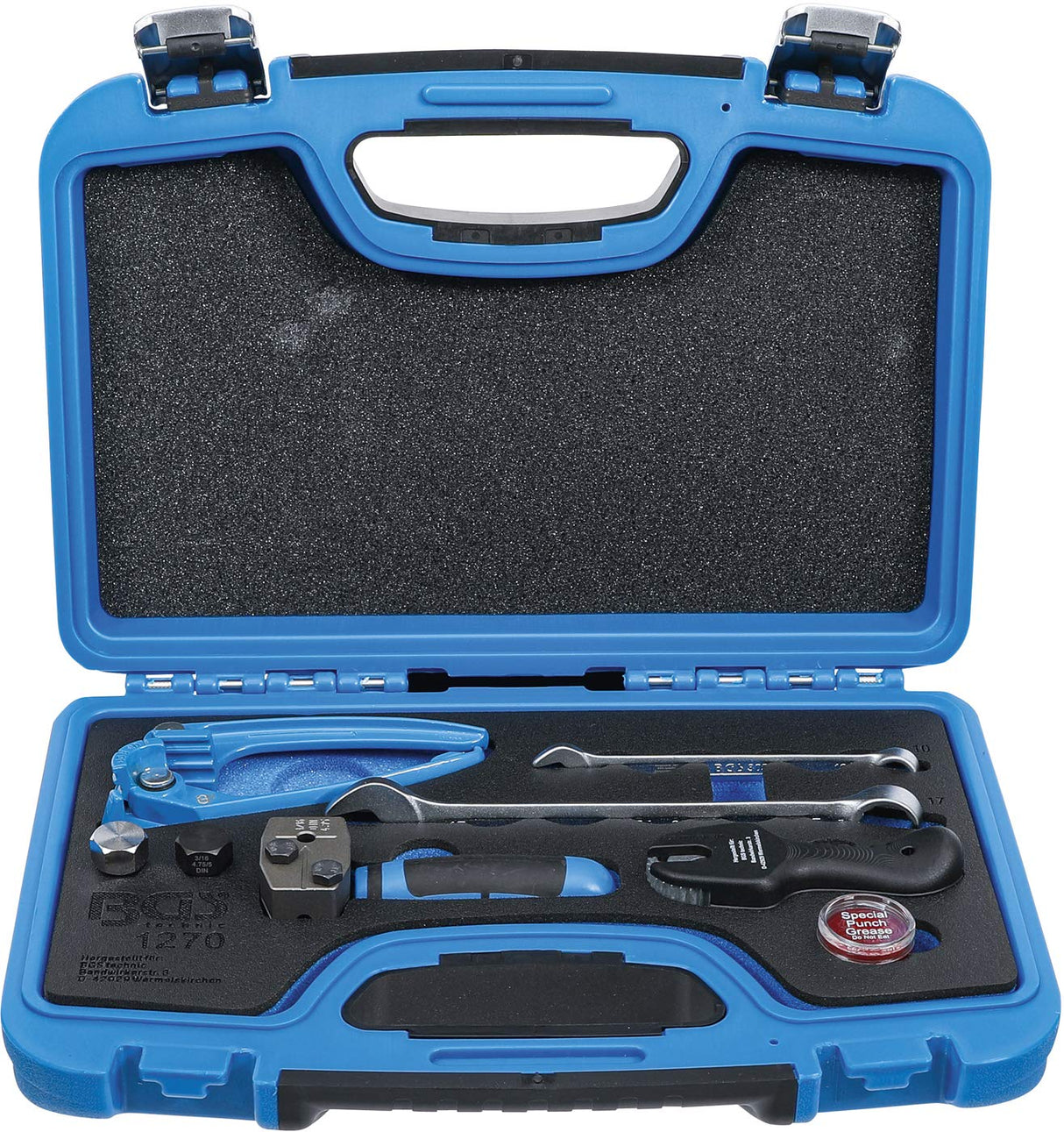 BGS Bördel-, Biege- & Trenn-Werkzeug-Satz für 4,75 mm 3/16" Leitungen 1270