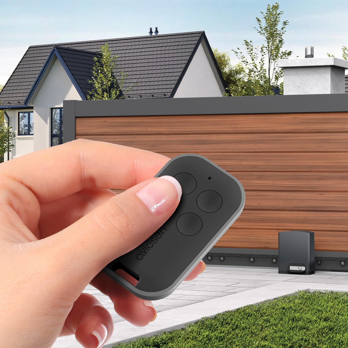 Avidsen - Motorización para puerta corredera Orea 550-8m - 500kg