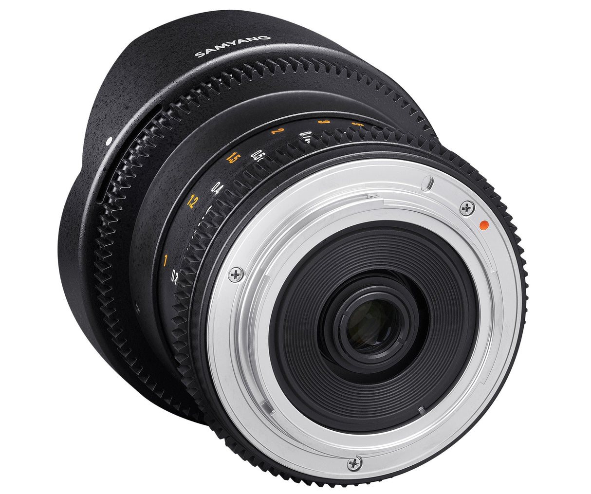 Samyang Objetivo V-DSLR T 8 mm 3,8/UMC Fish-Eye CS II para Sony A, Color Negro
