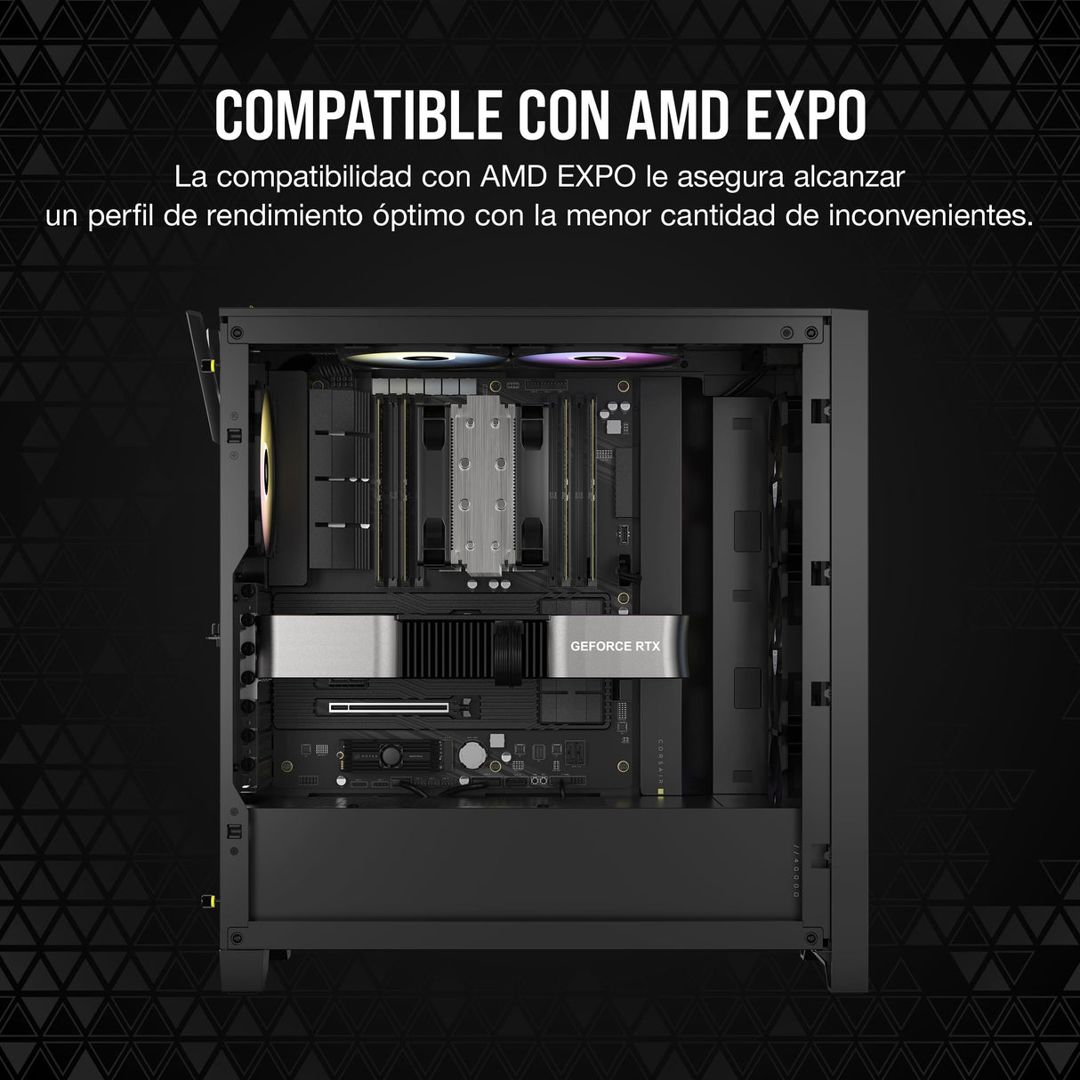 CORSAIR WS DDR5 ECC RDIMM 128GB (4x32GB) 5600MHz CL40 AMD Expo Intel XMP 3.0 Memoria para Estaciones de Trabajo - Negro (CMA128GX5M4B5600Z40)