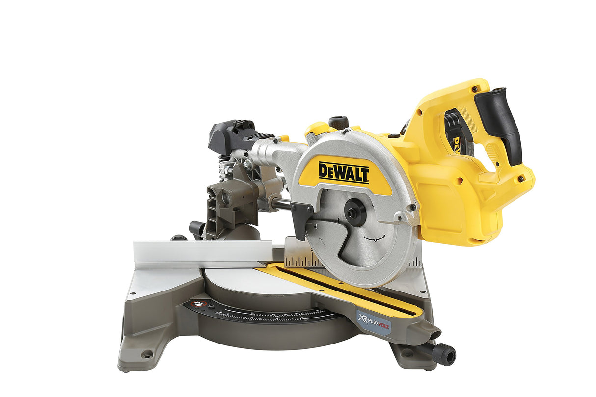 DEWALT DCS777N-XJ - Ingletadora telescópica sin escobillas XR Flexvolt 54V / 18V, diámetro de 216 mm y luz XPS sin cargador/batería