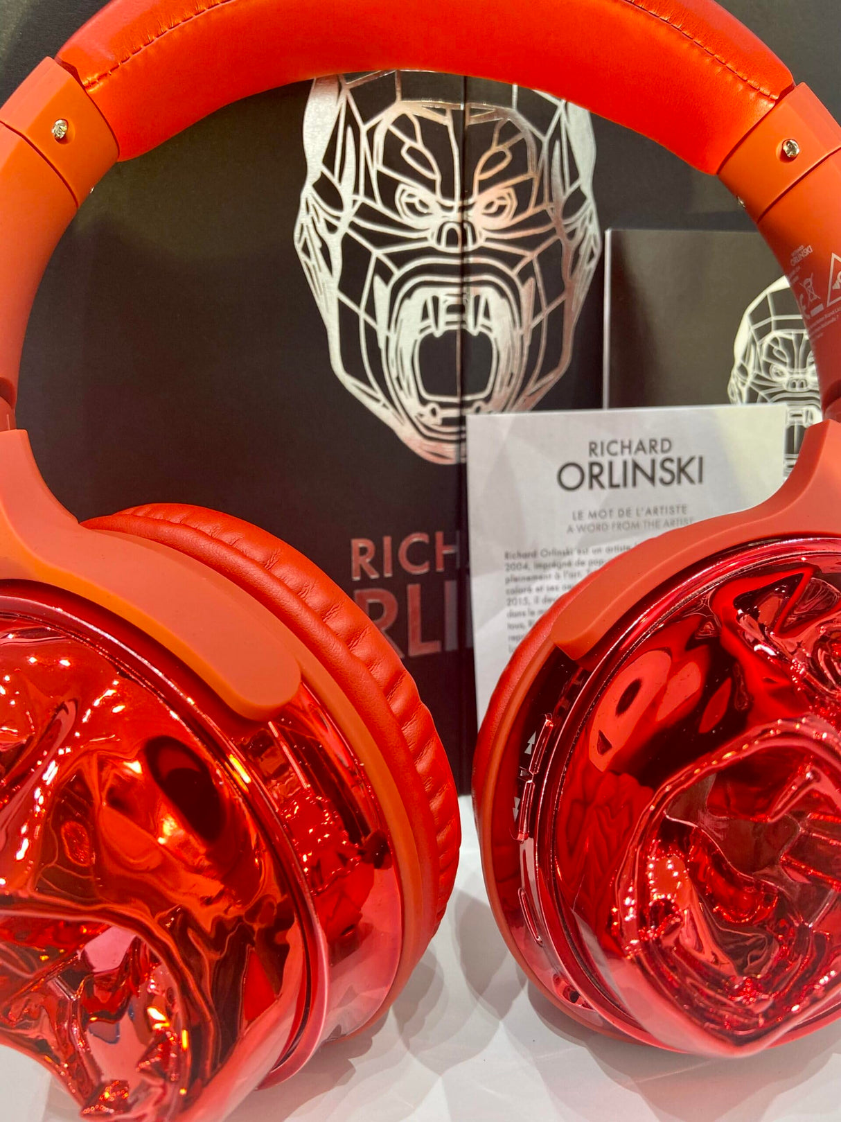ORLINSKI Auriculares Bluetooth 5.1 Inalámbricos, Altavoz 40mm, Batería 200mAh, 6 Horas de Uso