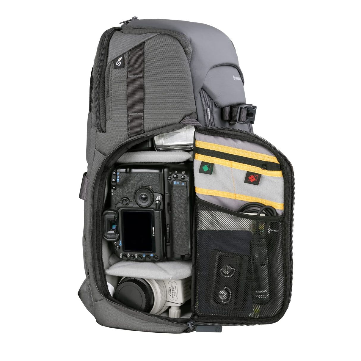VANGUARD Veo Adaptor S46 BK - Mochila fotográfica apertura lateral diestros-zurdos
