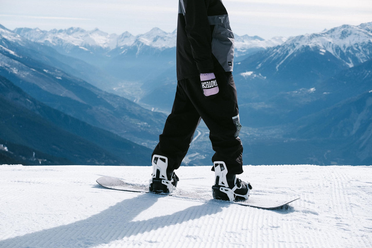 Nidecker Supermatic encuadernaciones de Snowboard, Unisex, Blanco, M (4.5-8.5)