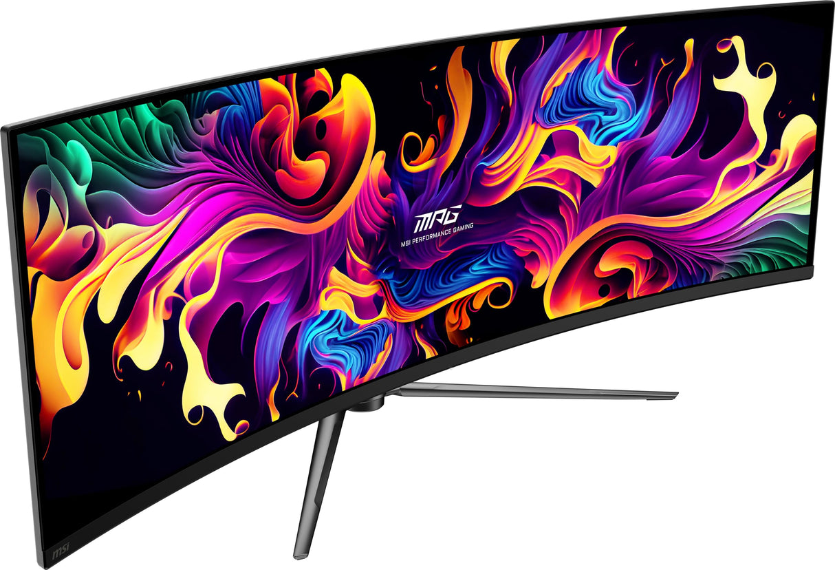 MSI MPG 491CQP QD-OLED Monitor Gaming Curvo DQHD de 49", Panel Quantum Dot OLED 1800R, 5120 x 1440, 144Hz / 0.03ms, 99% DCI-P3, ΔE≤2, DisplayHDR True Black 400, KVM, DP 1.4a, HDMI 2.1, USB Tipo-C