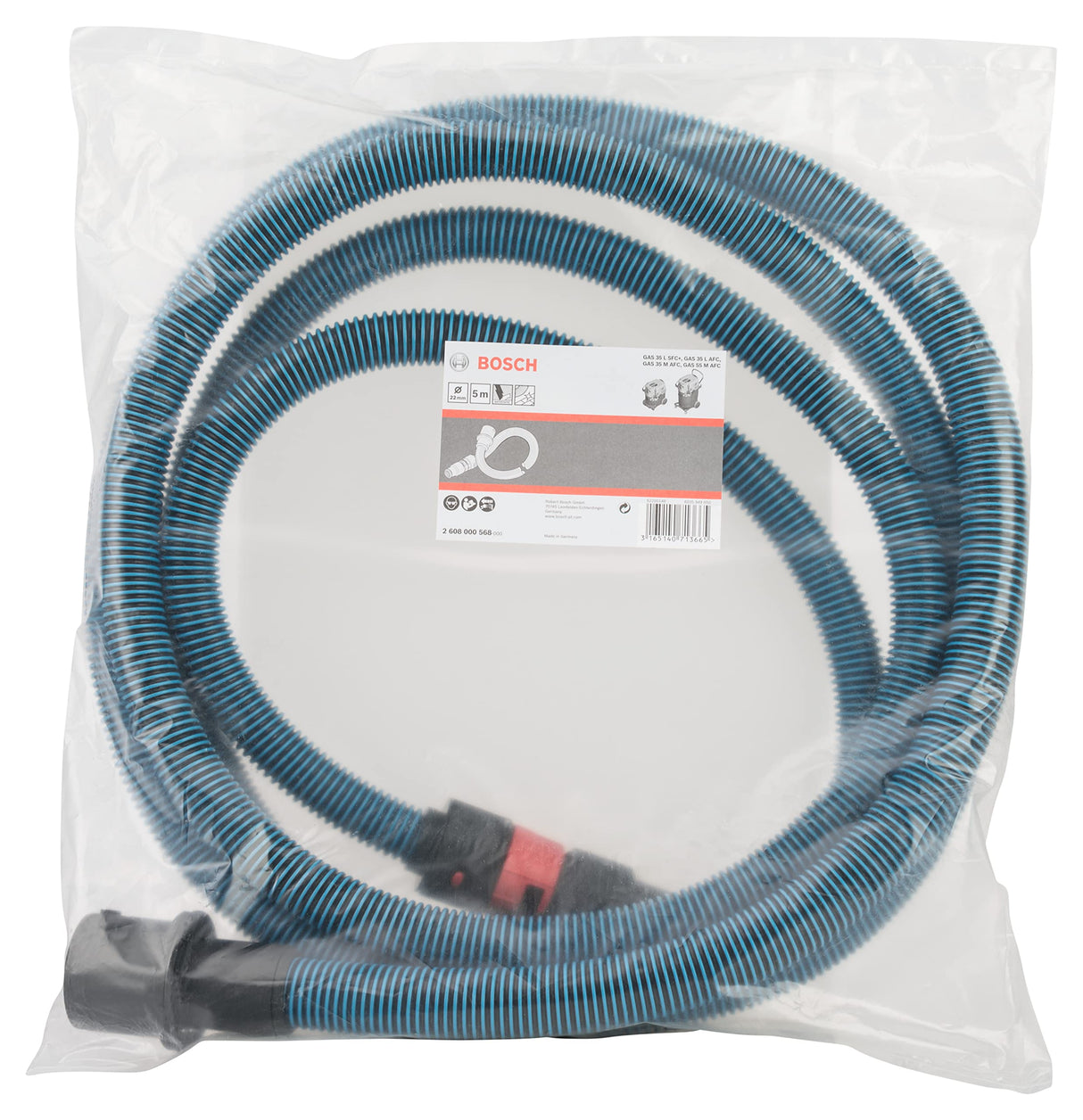 Bosch 2 608 000 568 - Manguera antiestática con cierre de bayoneta - für GAS 35-55 (pack de 1)