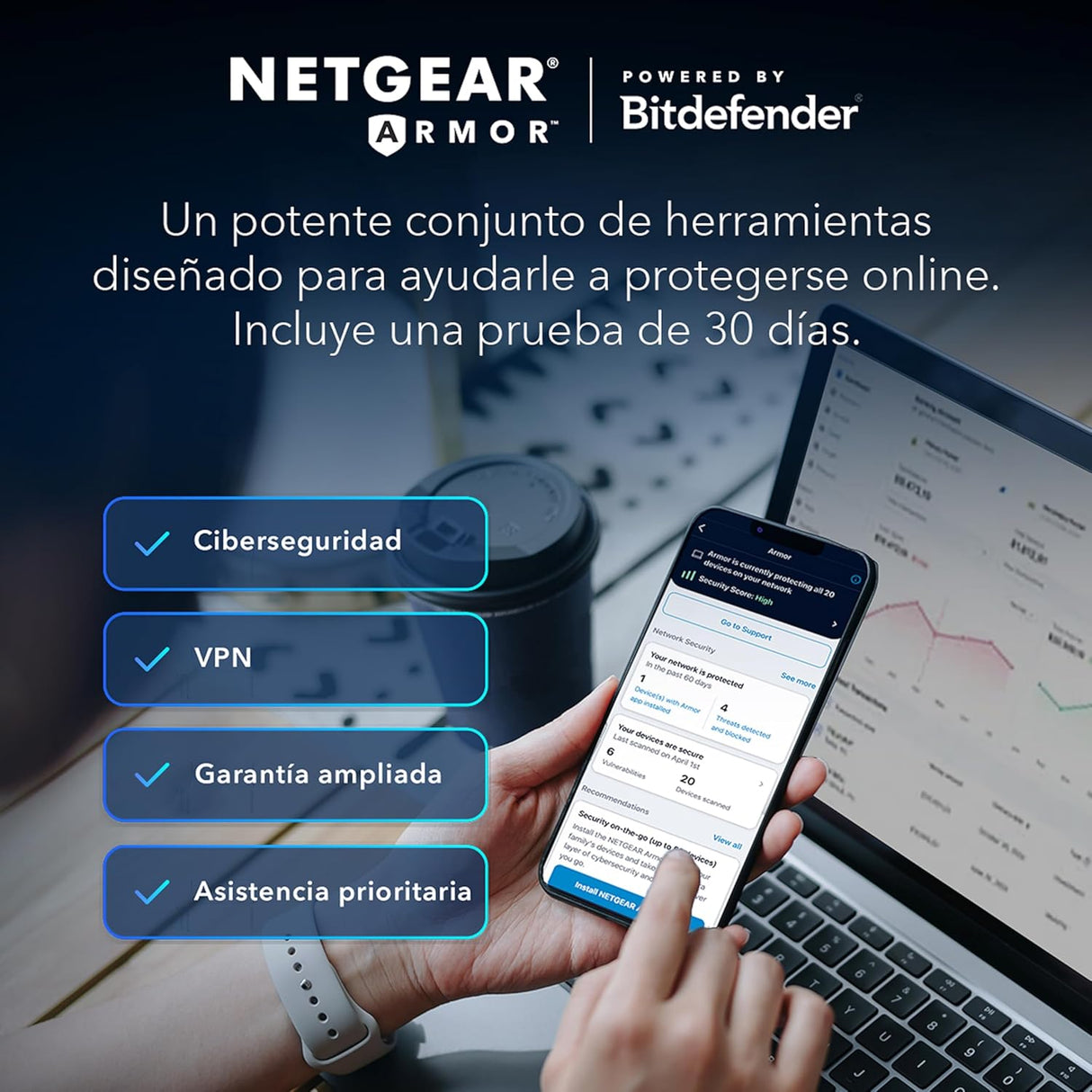 NETGEAR Nighthawk WiFi Router 7 Router | Tri-Band | Security Features, BE18000 Wireless Speed | 10 Gig Internet Port - Covers up to 250 m², 150 Devices (RS600)