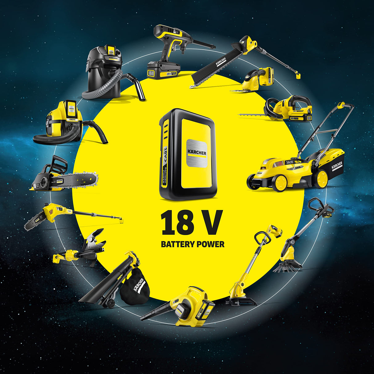 Kärcher 18 V Batería y Cargador 18V/5,0 Ah