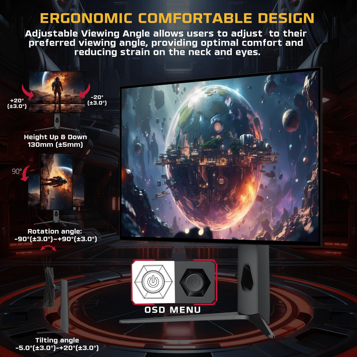 Twisted Minds 27" OLED Monitor 2K QHD 240HZ