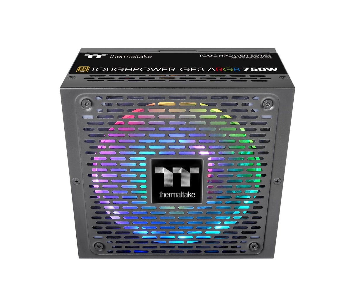Thermaltake Toughpower GF 3 ARGB 750W | PC ATX 3.0 Power Supply | PCIe Gen 5.0 | 80-Plus-Gold | Fully Modular | Quiet 140 Fan | EU Certified | Black