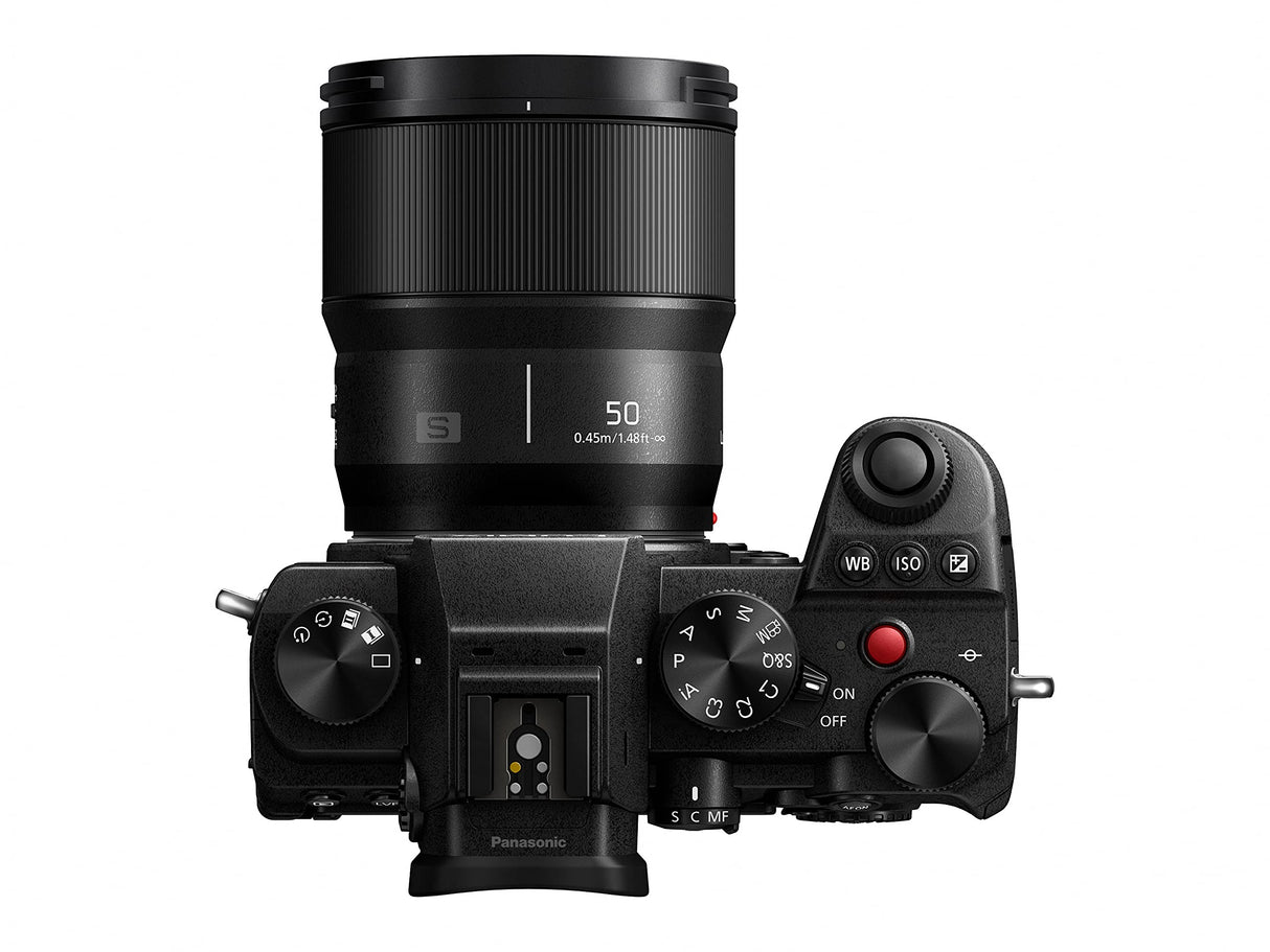 Panasonic LUMIX S DC-S5KCE-EG - Cámara de Formato Completo con Dos Objetivos: S-R2060 (20-60 mm, F3,5-5,6) y S-S50 (50 mm, F1,8) Negro