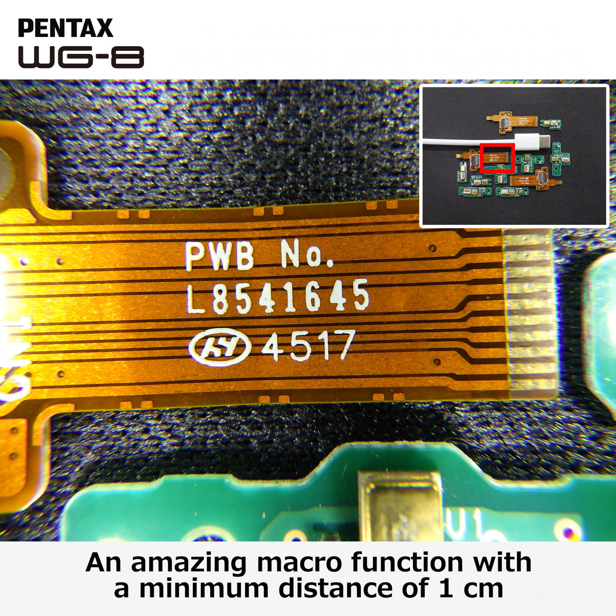 PENTAX WG-8 Digitalcamera Black