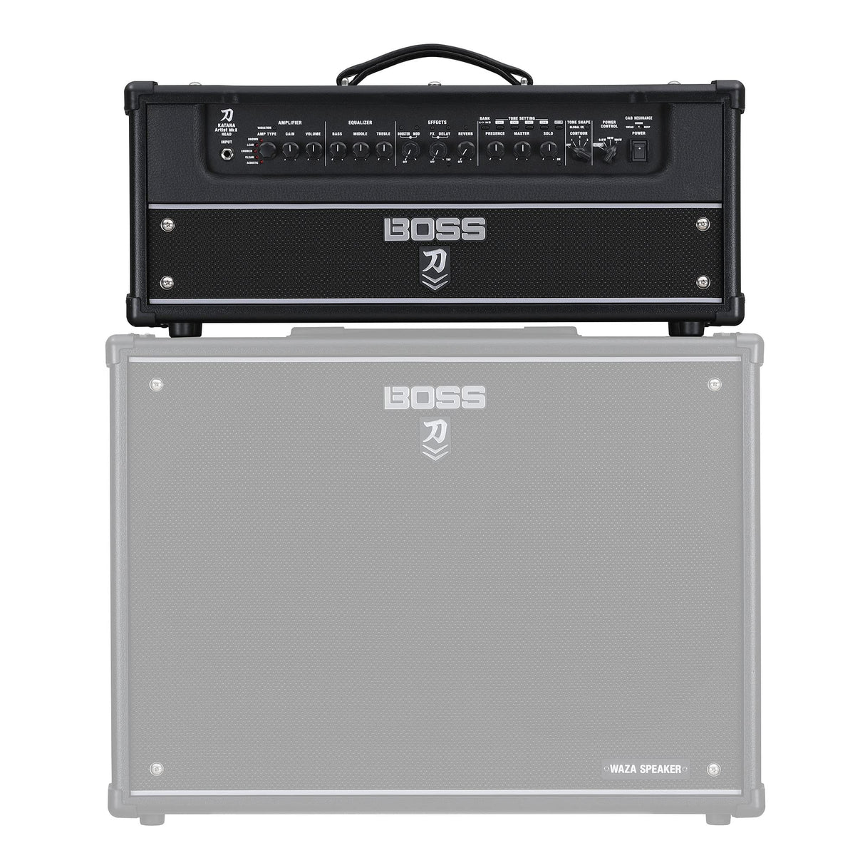Amplificador de Guitarra BOSS Katana-Artist MkII Head | Cabezal de Amplificador de 100 vatios con Sonido prémium y exclusivas Herramientas para modelar el Sonido | Configuraciones Personalizadas