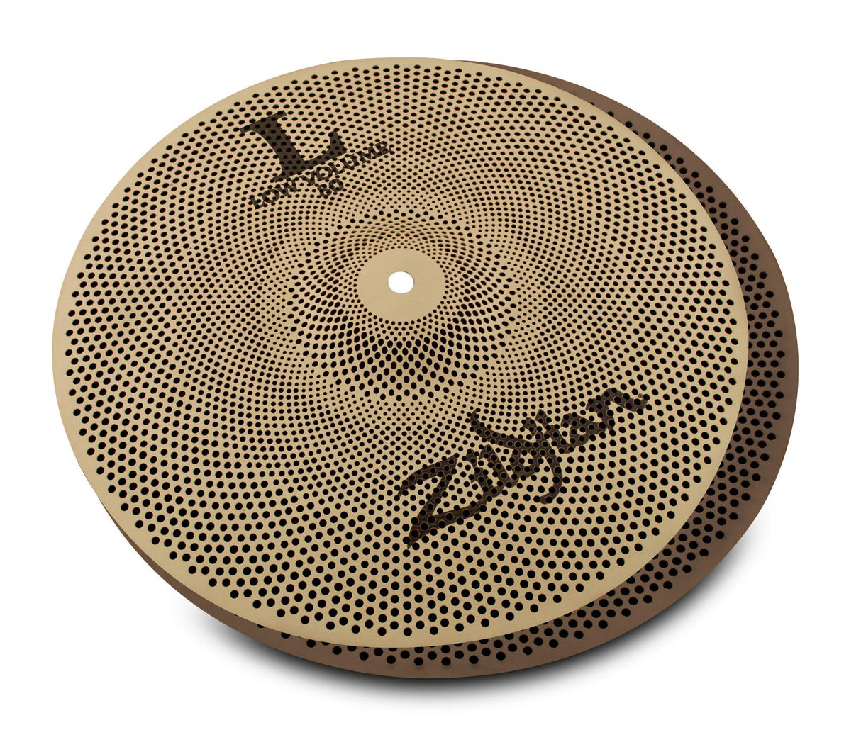 Zildjian L80 - Platillo silencioso de bajo volumen con cabezales de batería Remo Silentstroke