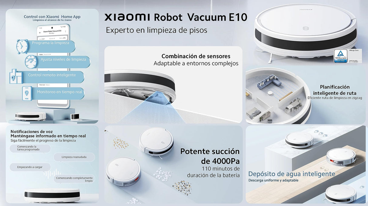 Xiaomi Robot Vacuum Cleaner E10 white (BHR6783EU)