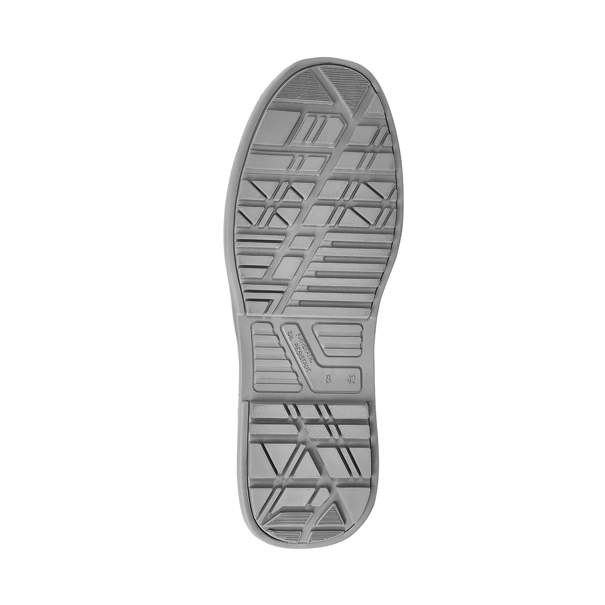 U-Power Red Lion Hummer, Safety Shoes,Zapatos de Seguridad, Altos, Ligeros y Flexibles, Antiperforación, Antipinchazos, con Inserto Infinergy, con Puntera de Aluminio - Grey & Green 41