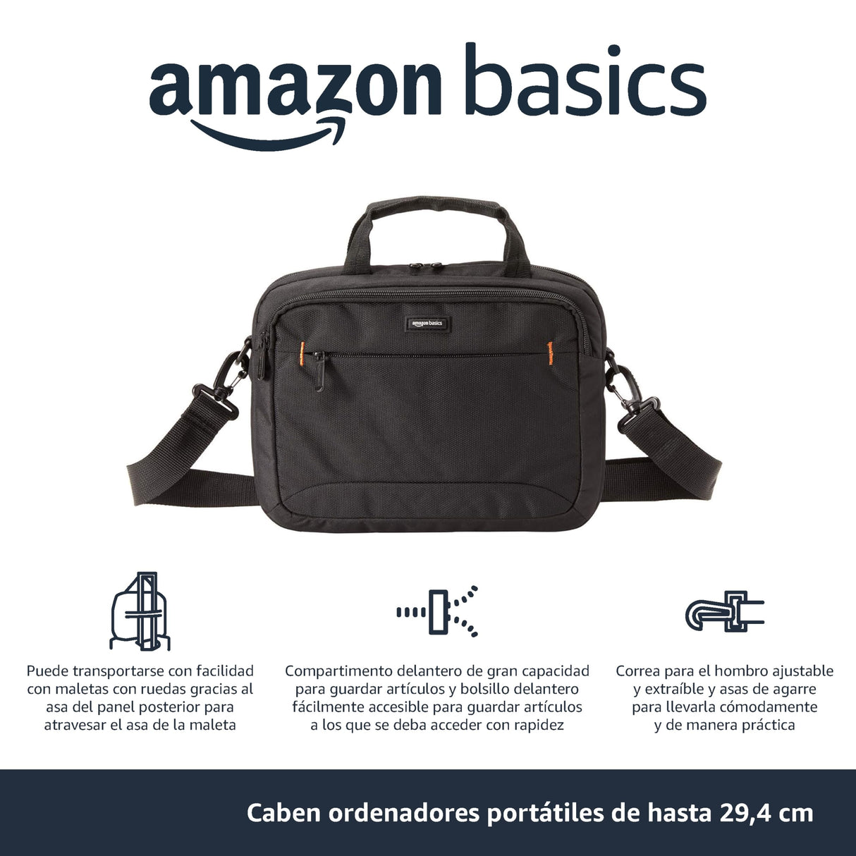 Amazon Basics Sacoche pour tablette et ordinateur portable 11,6-Pouces, Lot de 10, Negro