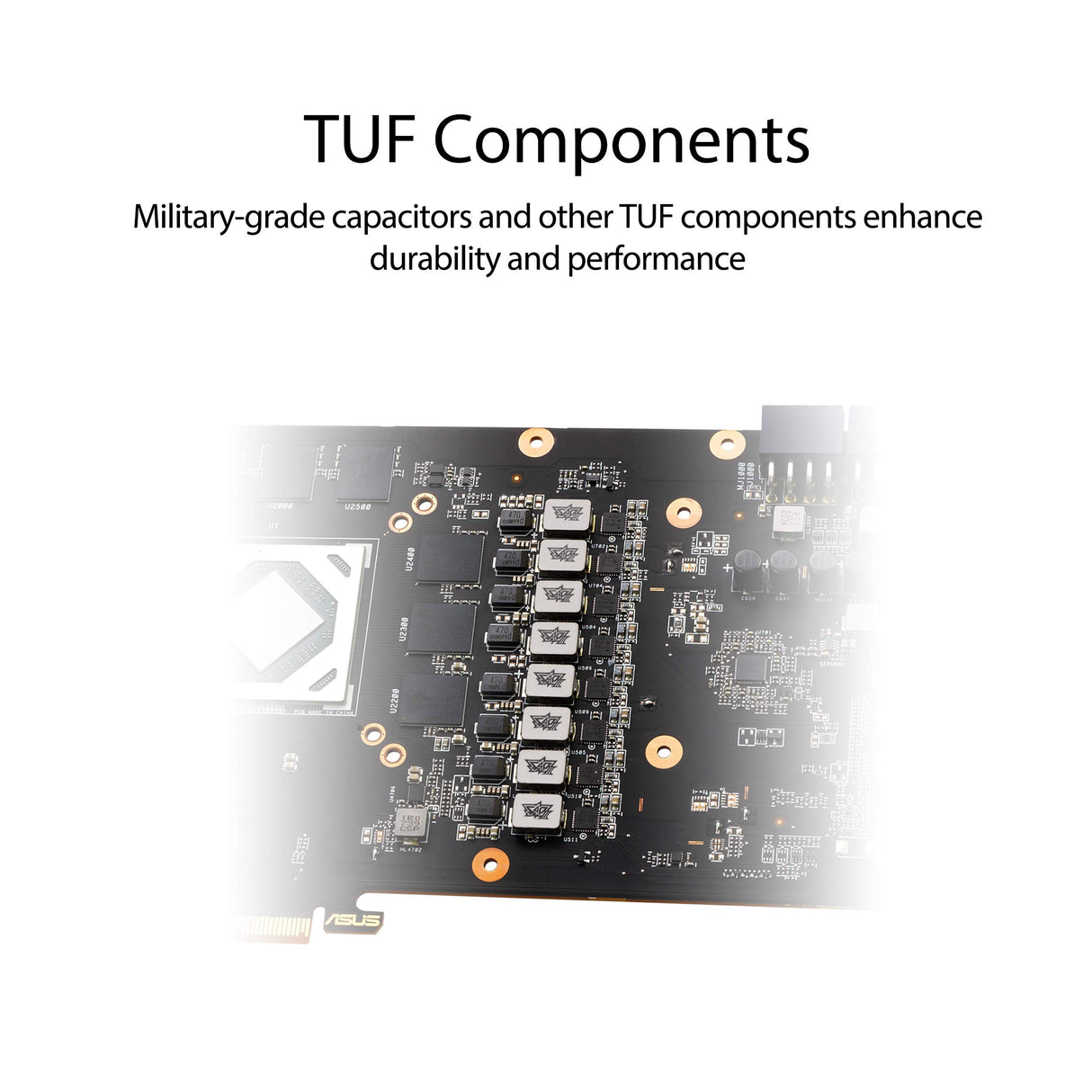 ASUS TUF Gaming AMD Radeon RX 6700 XT OC Edition - Tarjeta gráfica (AMD RDNA 2, PCIe 4.0, 12 GB GDDR6, HDMI 2.1, DisplayPort 1.4a, Doble rodamiento de Bolas, Cubierta de Aluminio)