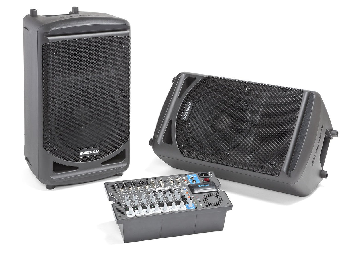 Samson saxp1000b Full Sonido Expedition Reproductor PA Sistema, 1000 W (2 x 500)