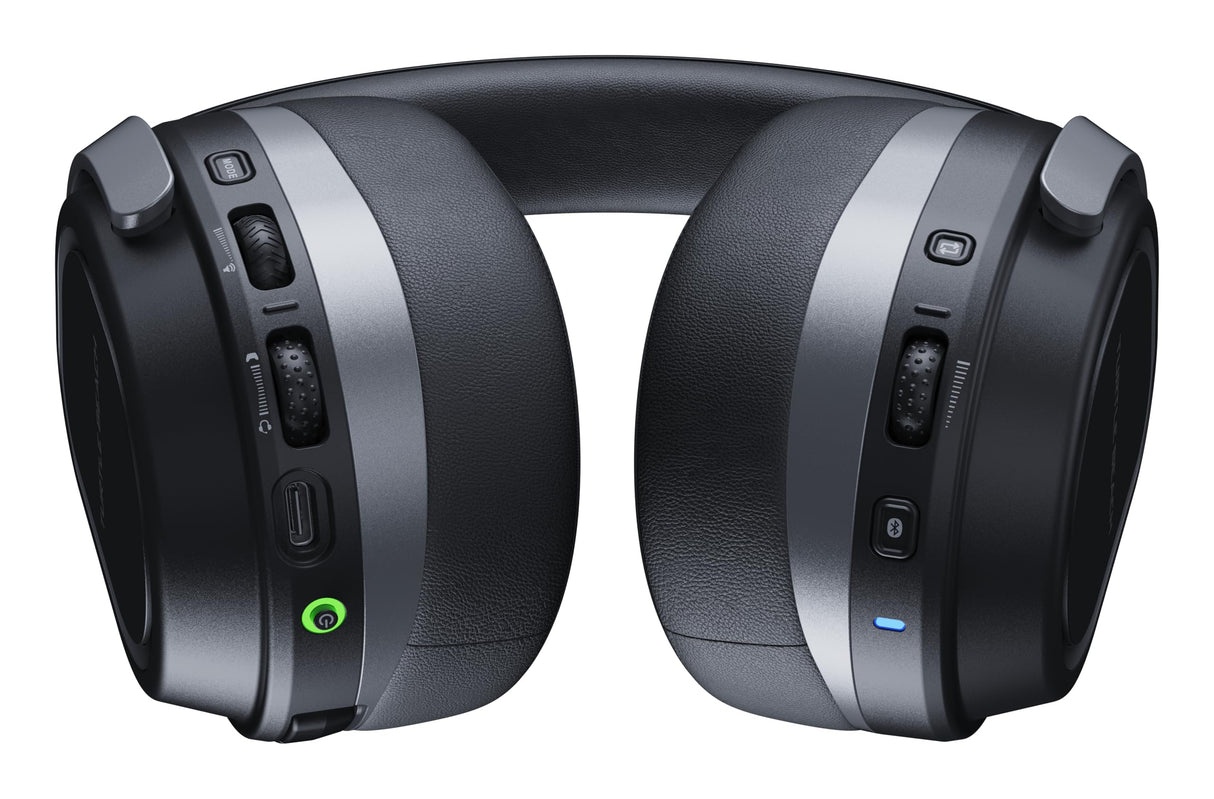 Turtle Beach Stealth 700 Negro Xbox Auriculares de Juego Inalámbricos w/ 80hr Batería, Altavoces de 60 mm, Transmisores Duales & Bluetooth para Xbox Series X|S, Xbox One, Nintendo Switch, PC & Mobile
